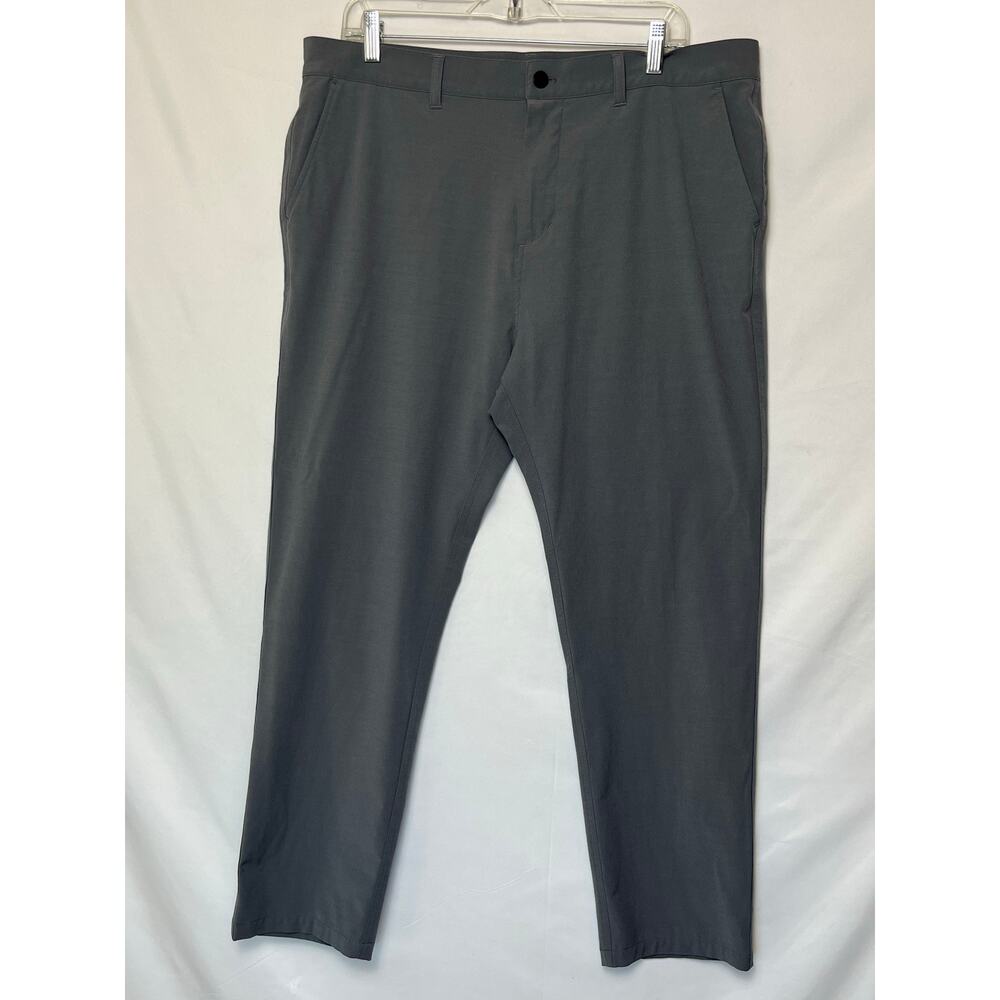 Free Fly Mens Size 36x30 Gray Straight Leg Performance Outdoor Pants Lightweight